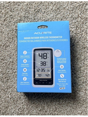AcuRite Wireless Digital Thermometer Outdoor Sensor Weather Station Humidity NEW